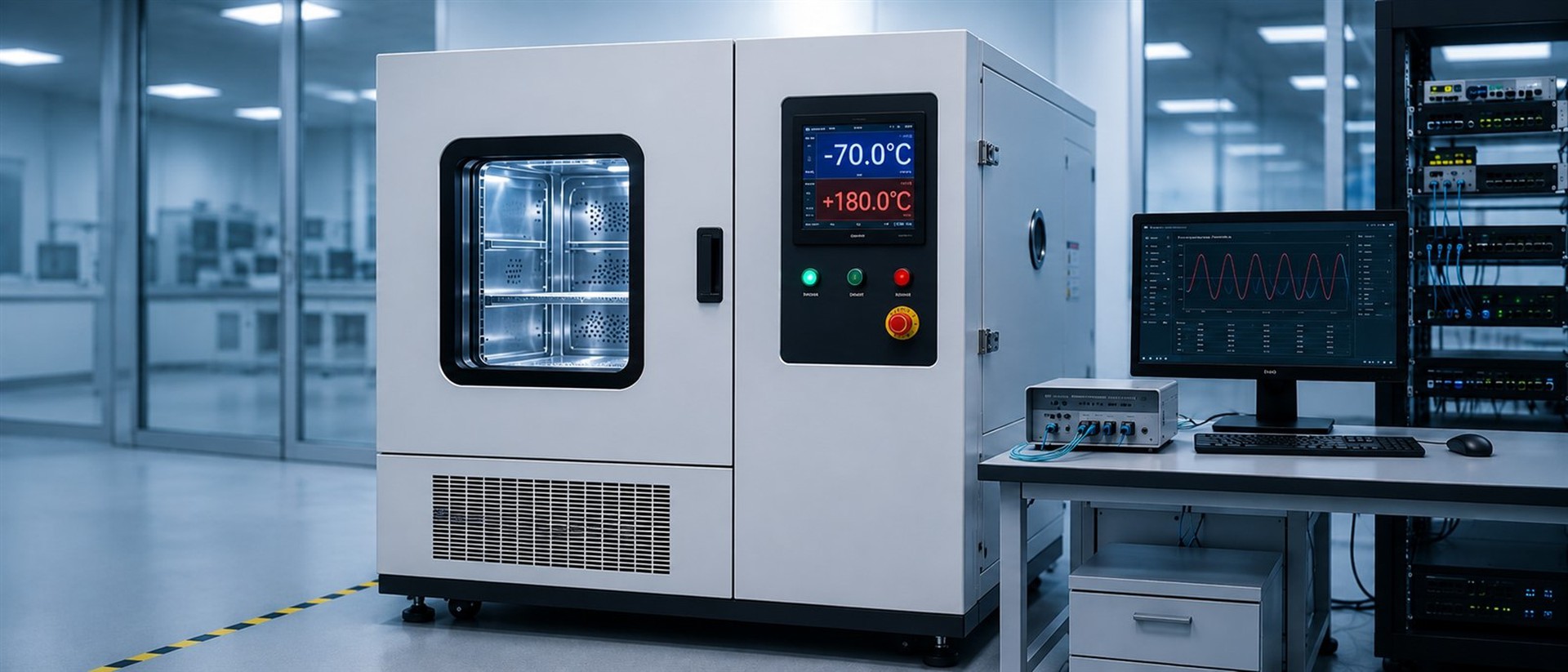 Professional laboratory thermal cycling chamber for optical transceiver industrial temperature testing and validation Professional laboratory thermal cycling chamber for optical transceiver industrial temperature testing and validation